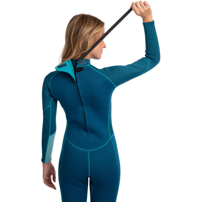 Lox Women's 3MM Full Wetsuit in Cosmic Blue