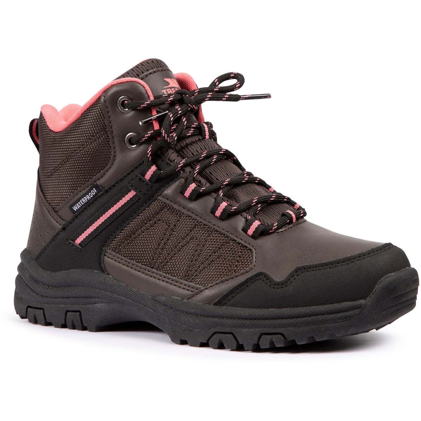 Lyre Women's Waterproof Walking Boots in Dark Brown