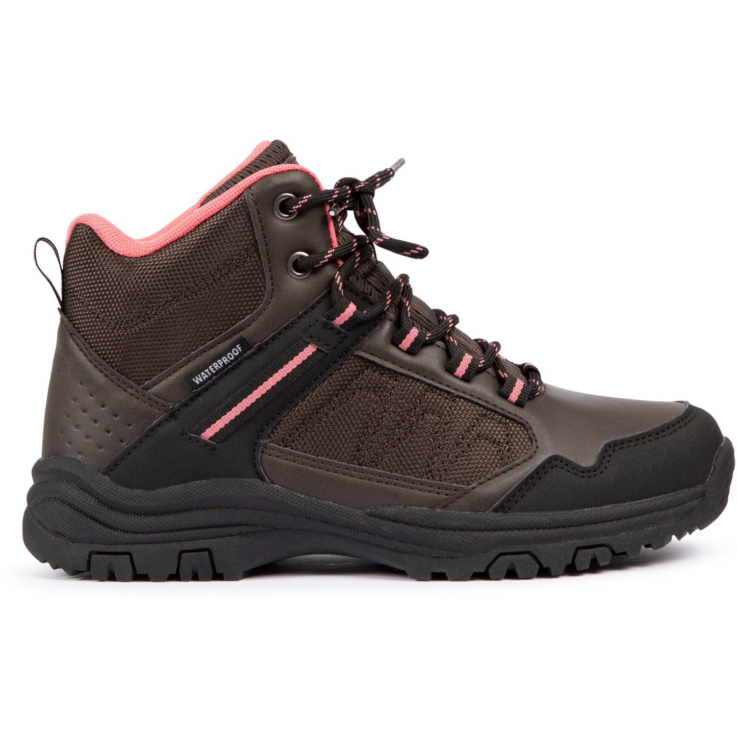 Lyre Women's Waterproof Walking Boots in Dark Brown