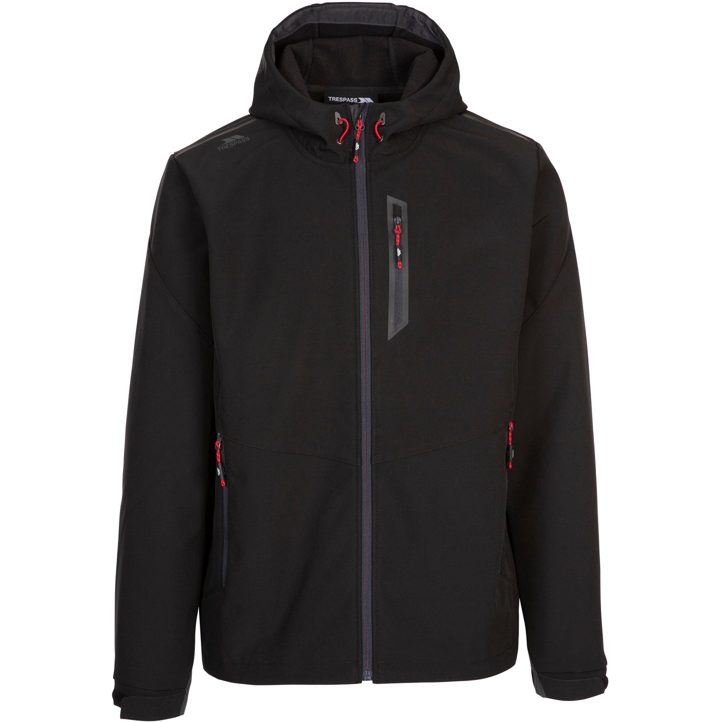 Trespass Mens Softshell Jacket Marlon in Black