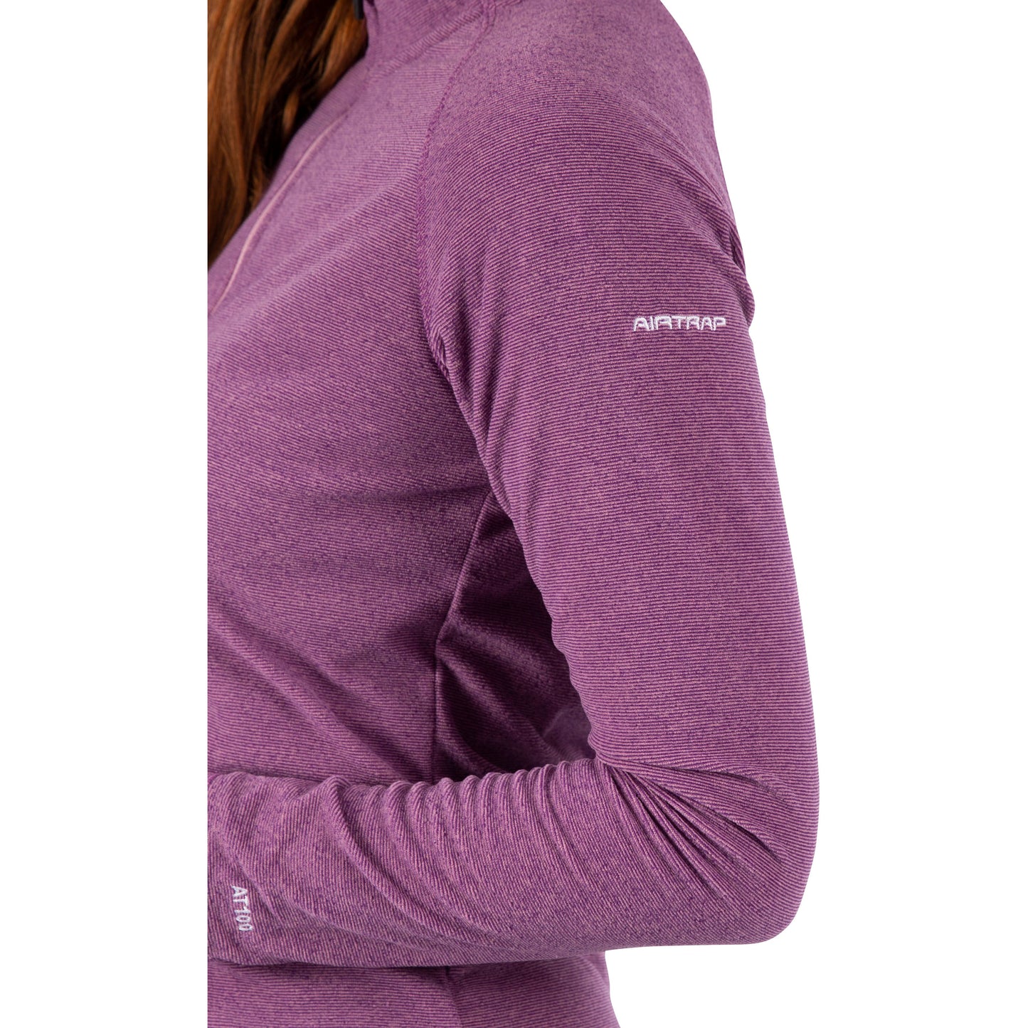 Meadows Women's 1/2 Zip Fleece in Wild Purple