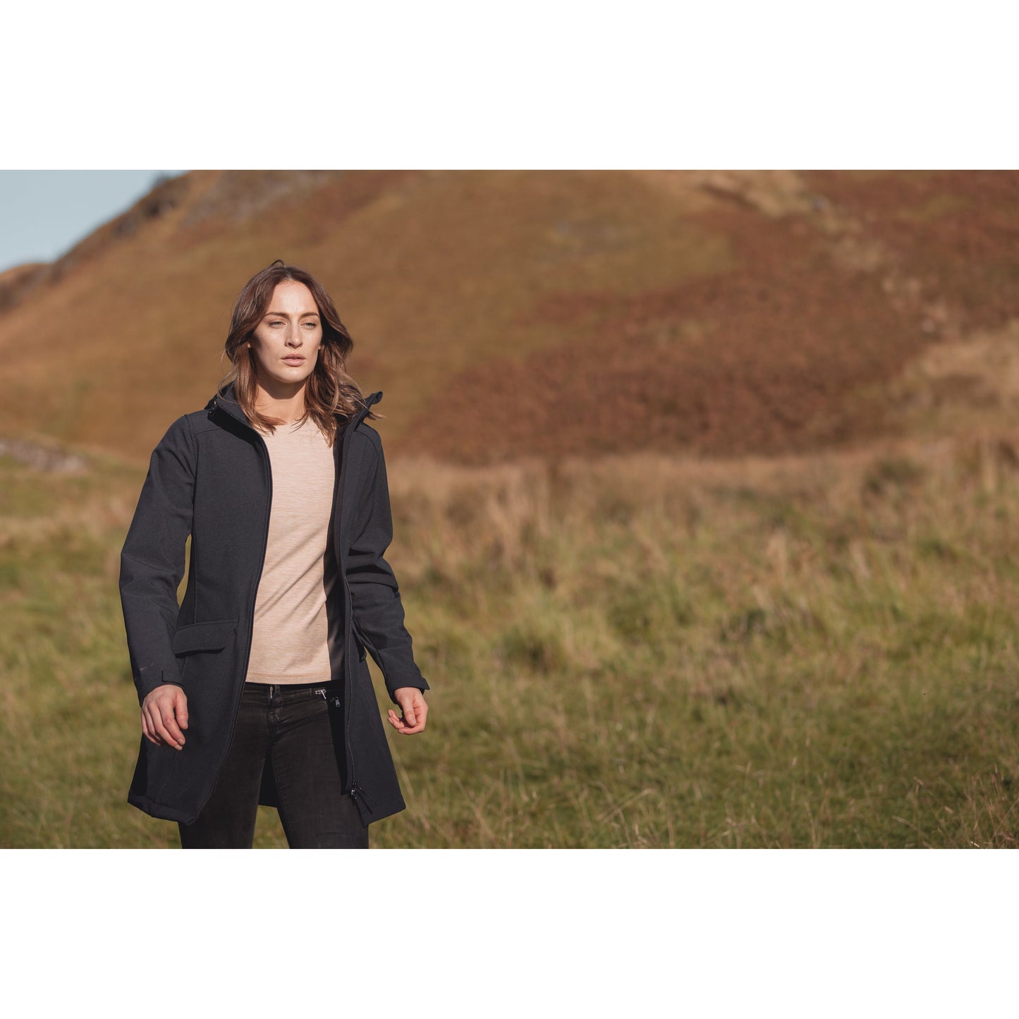 Maria - Womens' Dlx Softshell Jacket - Black