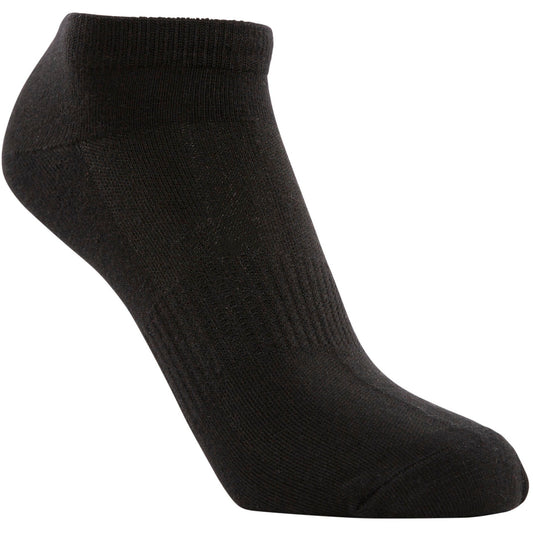 Orbital Unisex Adults 5 Pairs of Bamboo Viscose Trainer Liners in Black