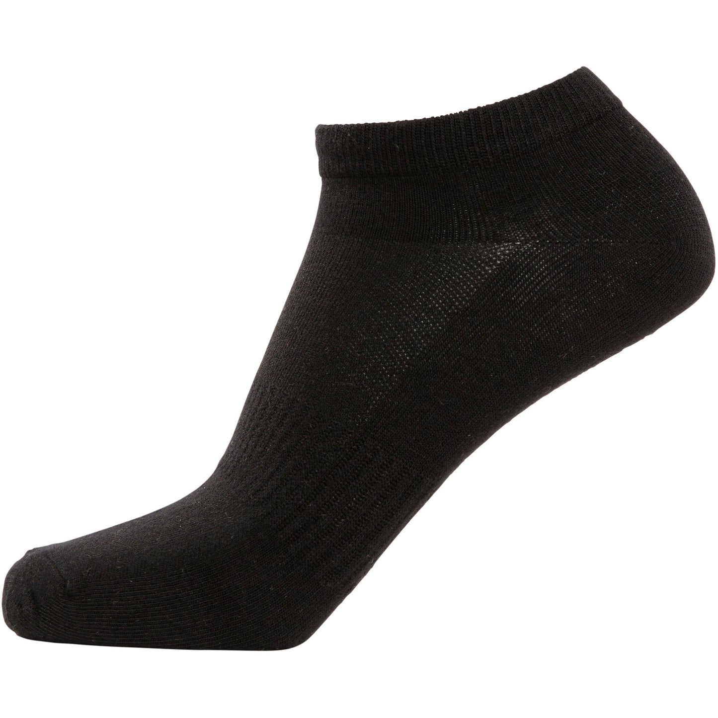 Orbital Unisex Adults 5 Pairs of Bamboo Viscose Trainer Liners in Black