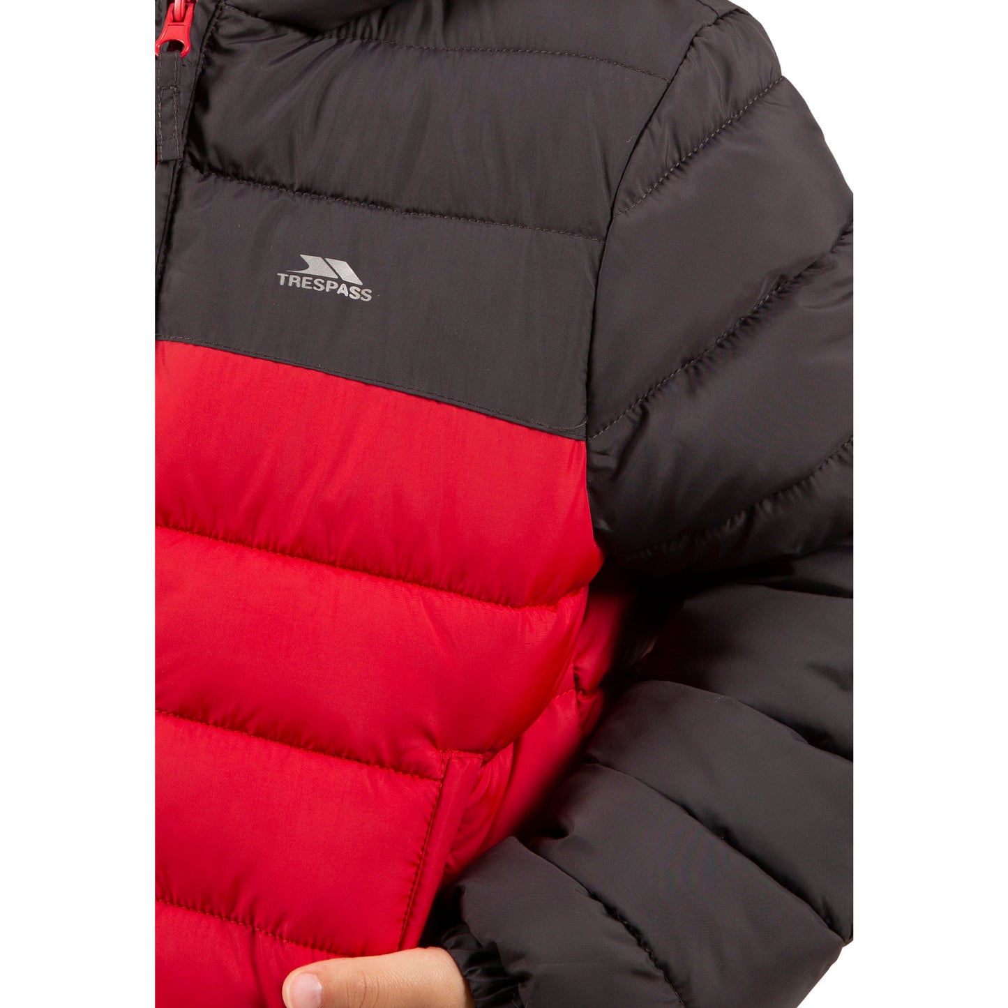 Oskar Kids Padded Jacket in Red