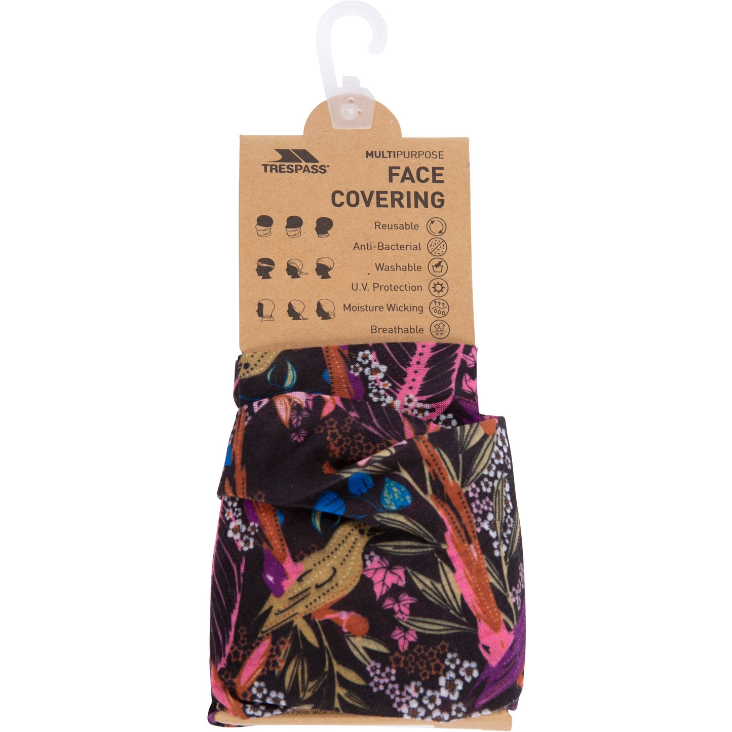 Trespass Reminisce Womens Neckwarmer in Floral Print