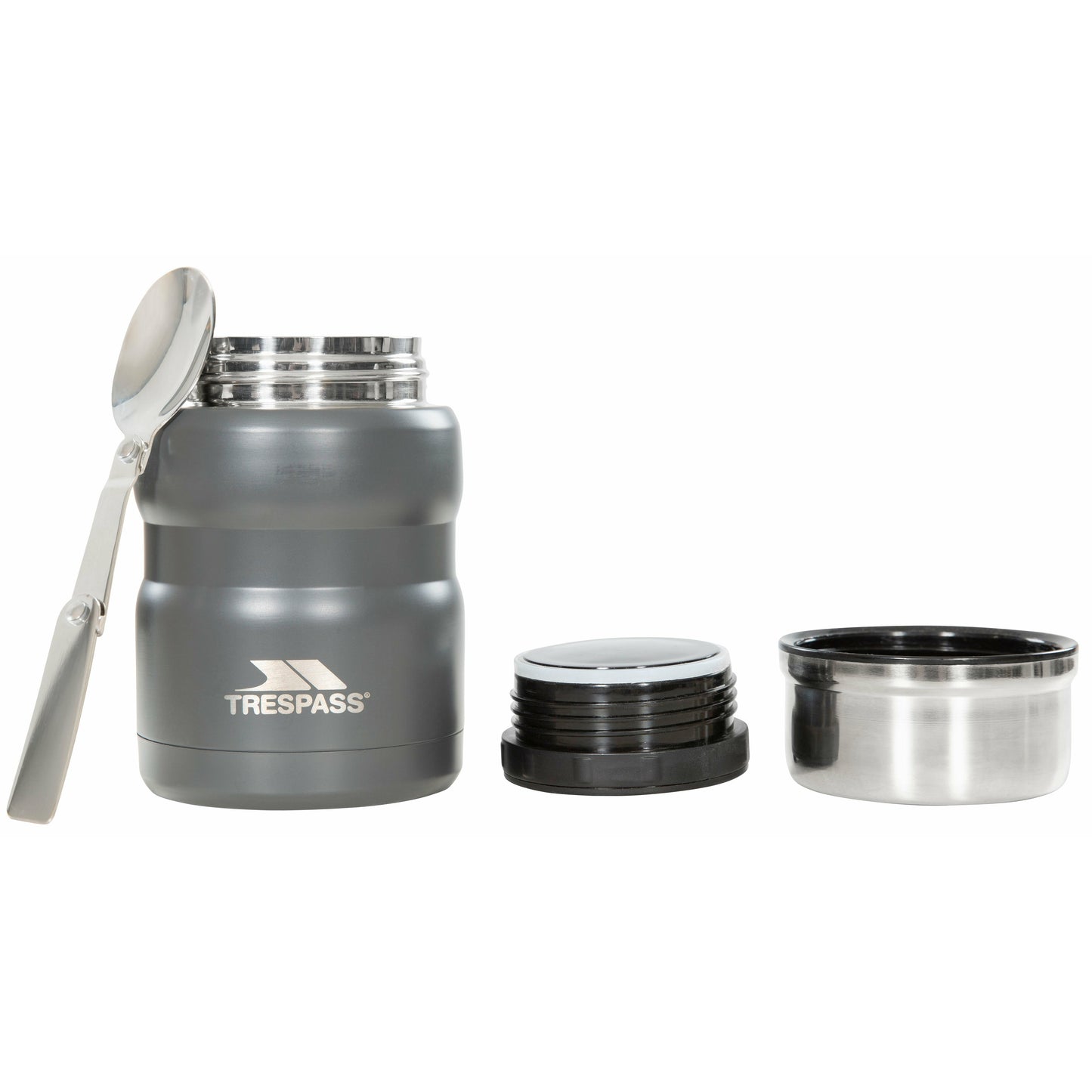 Scran Thermal Food Flask in Grey