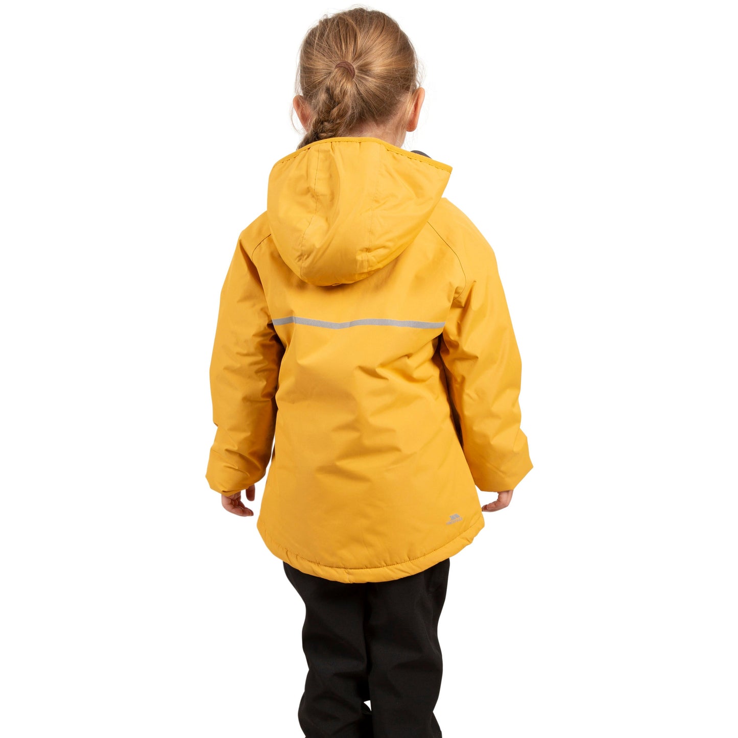 Shasta Girls Padded Waterproof Jacket in Honey Bee Yellow
