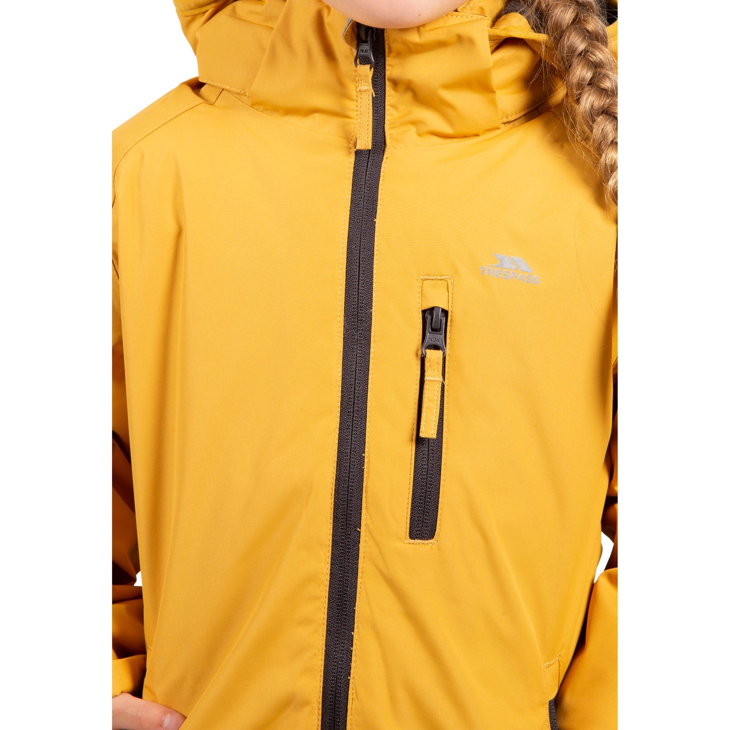 Shasta Girls Padded Waterproof Jacket in Honey Bee Yellow