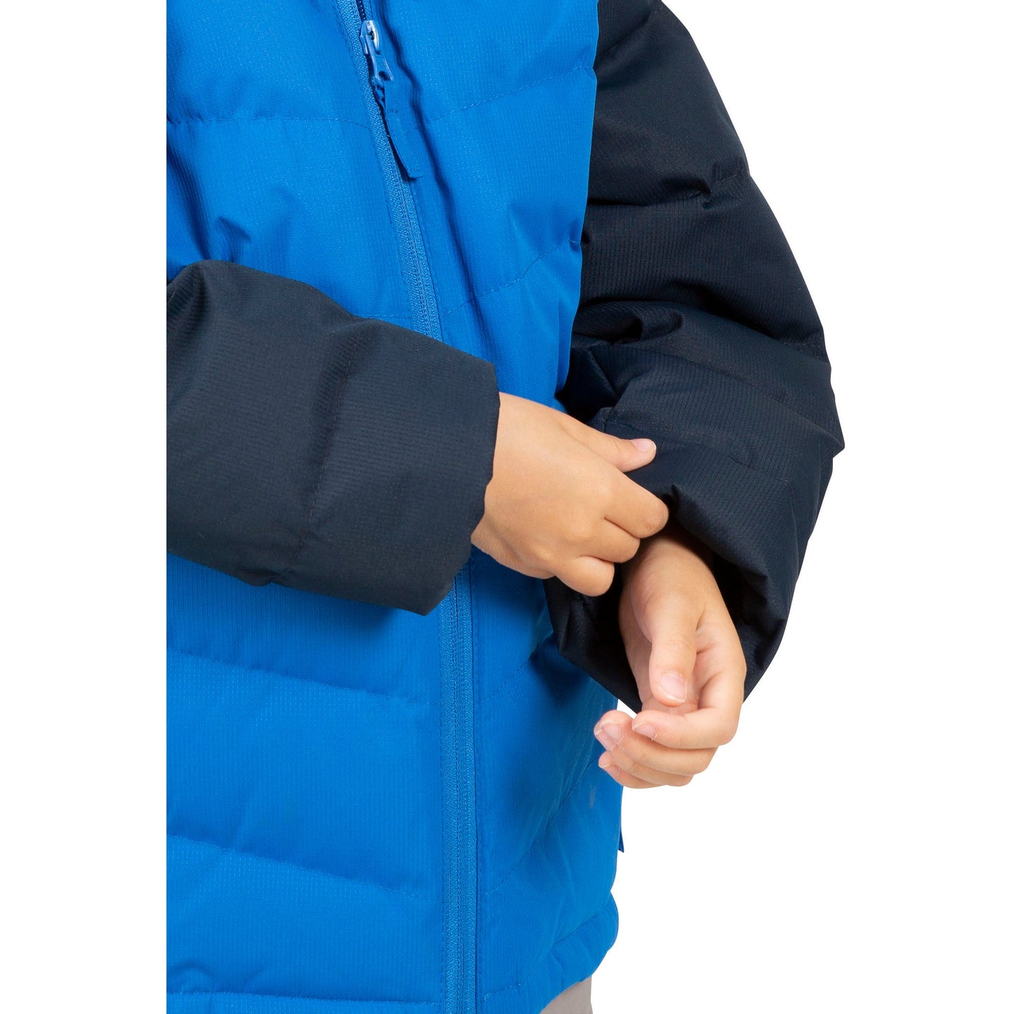 Sidespin Boys' Waterproof Padded Jacket in Navy