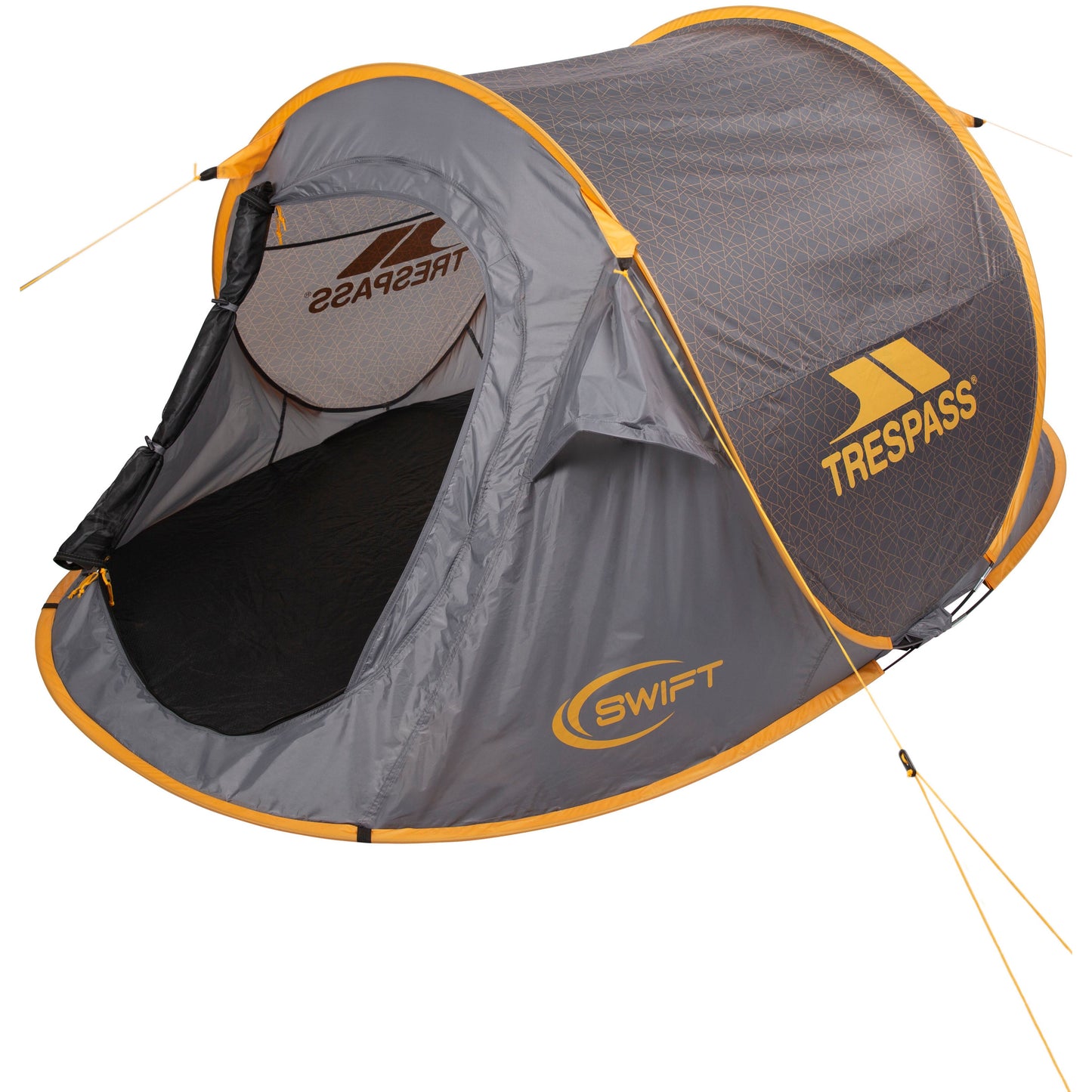 Swift 2 Patterned Pop-Up Tent in Storm Grey Print