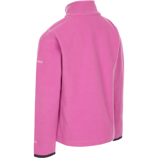 Sybil Girls Fleece Jumper - Deep Pink
