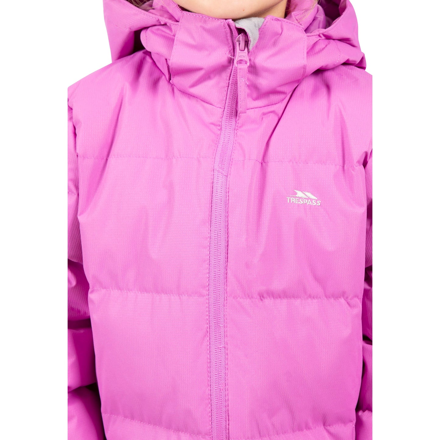 Tiffy Girls Padded Casual Jacket in Deep Pink