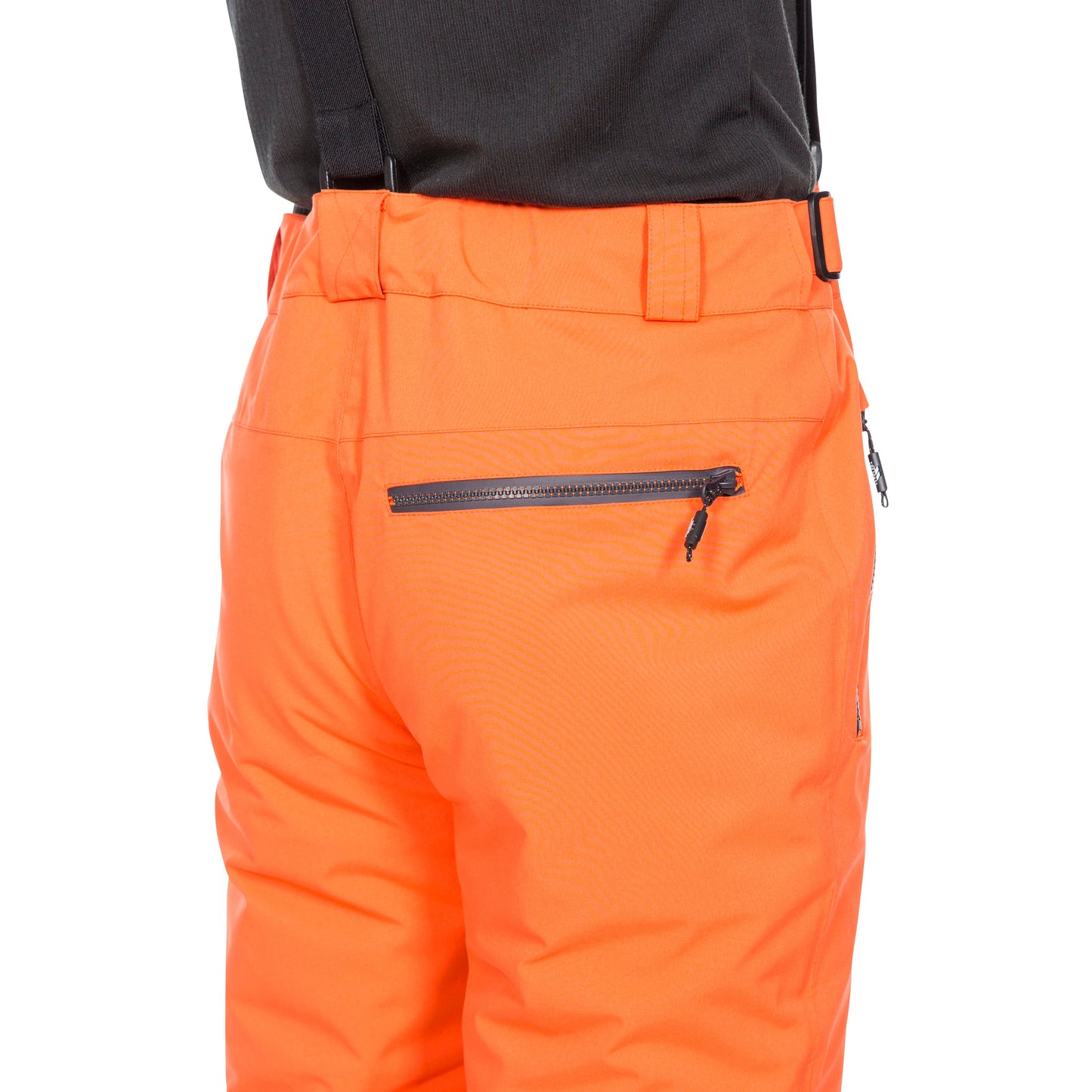 Trevor Mens Lightly Padded Slim Fit Ski Trousers in Orange