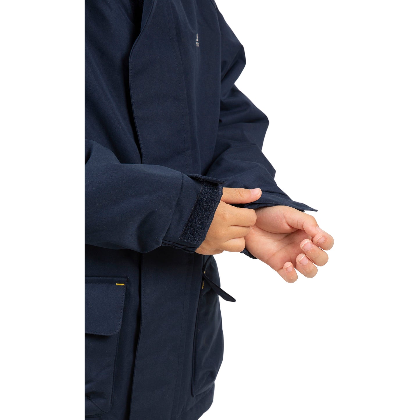 Upbeat Boys Padded Waterproof Rain Jacket in Navy