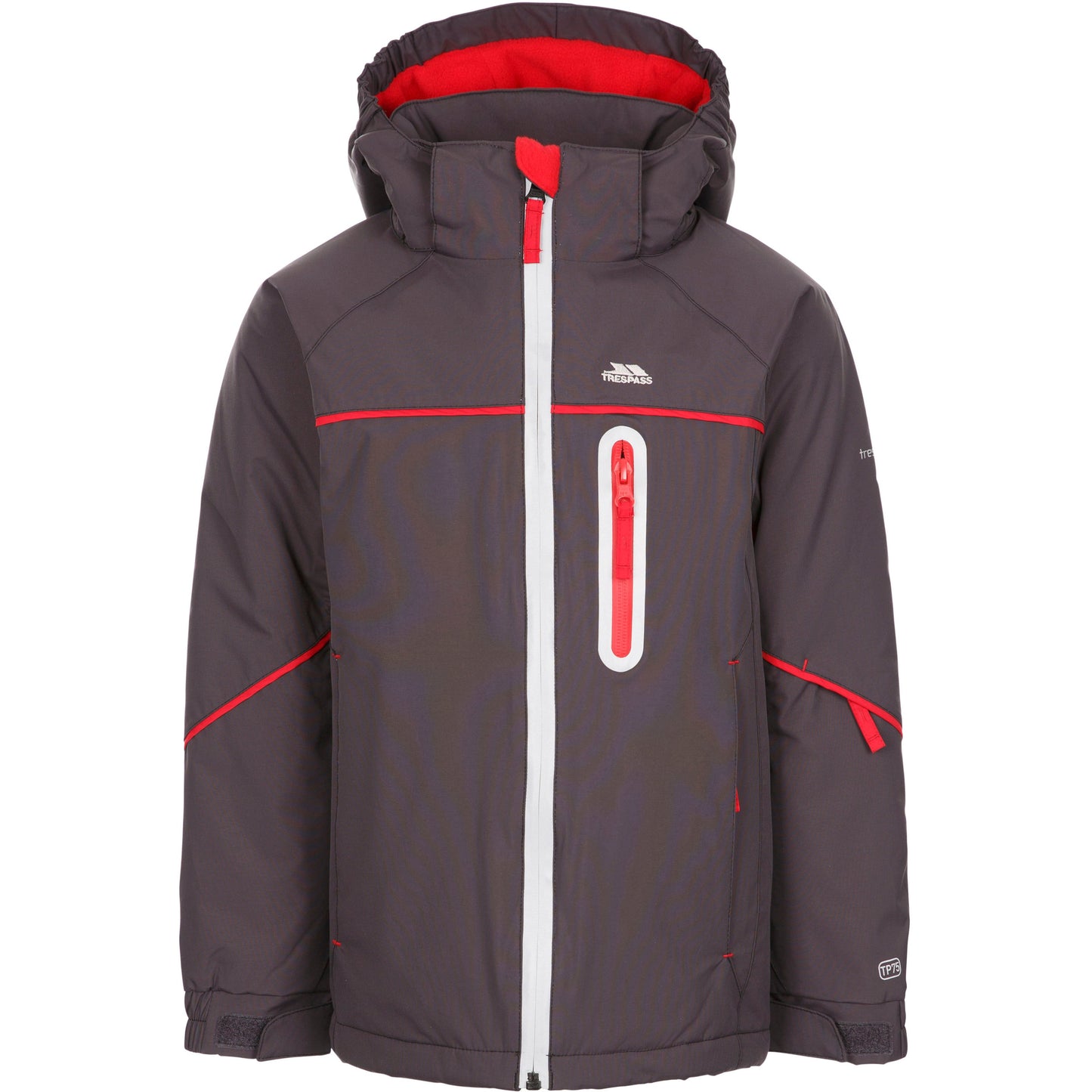 Wilson Boys Waterproof Padded Ski Jacket in Dark Grey