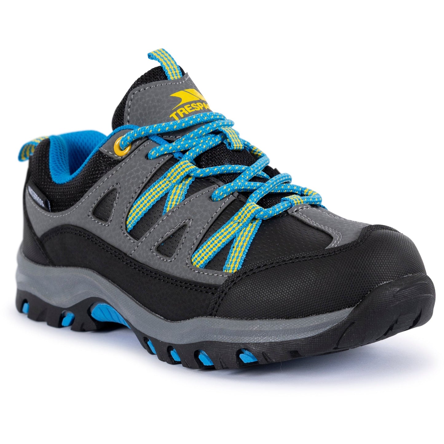 Gillon Unisex Kids Waterproof Walking Shoes in Black