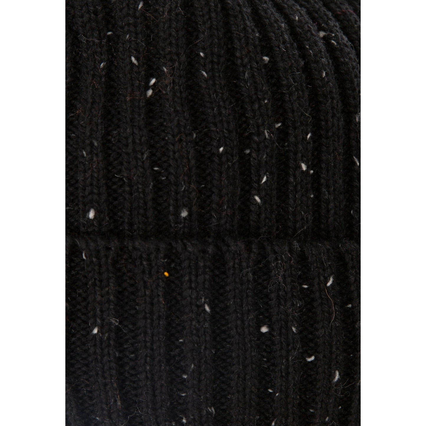 Mateo Lined Knitted Beanie Hat in Black