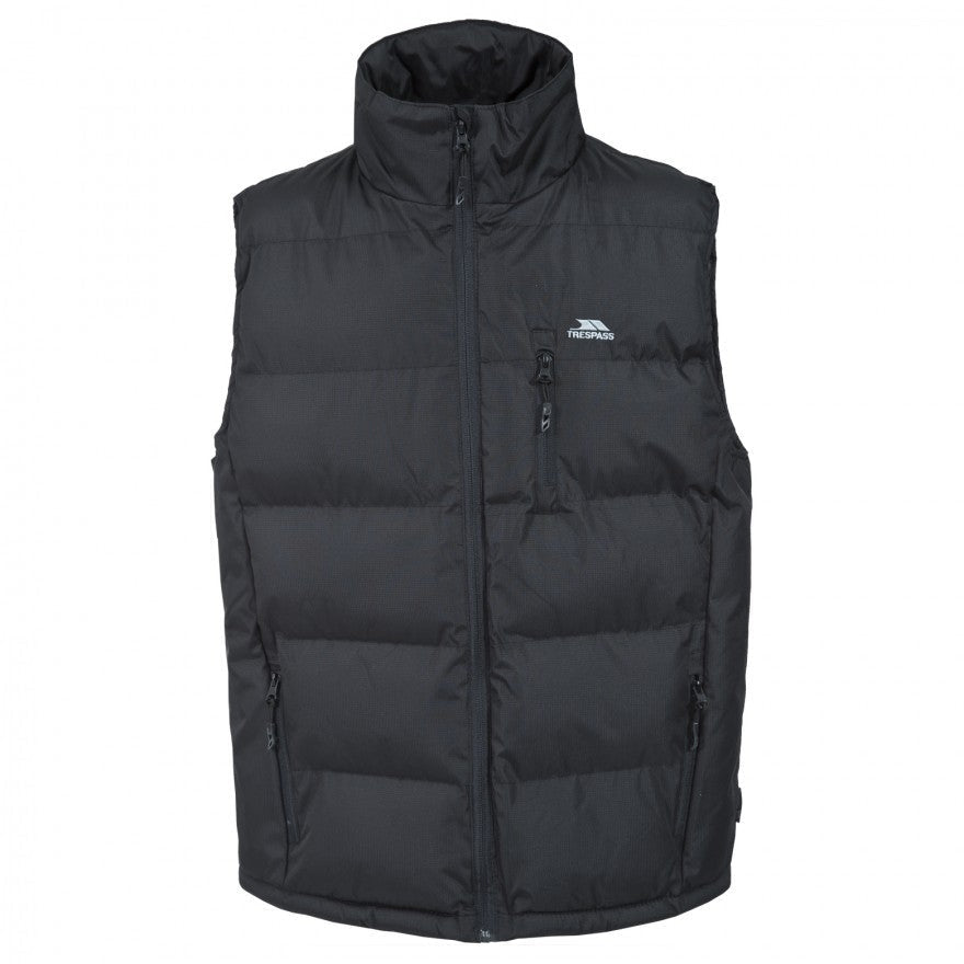 Mens black gilet from trespass