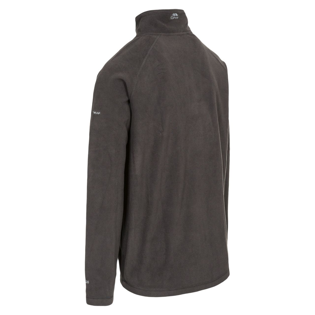 Blackford Mens Half Zip Microfleece in Black