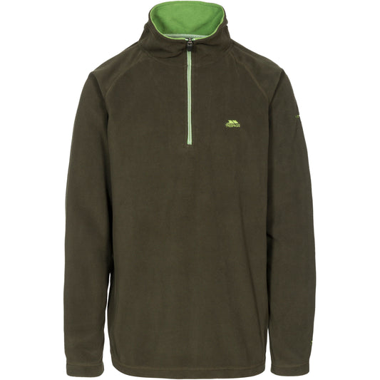 Blackford - Mens Half Zip Microfleece - Olive