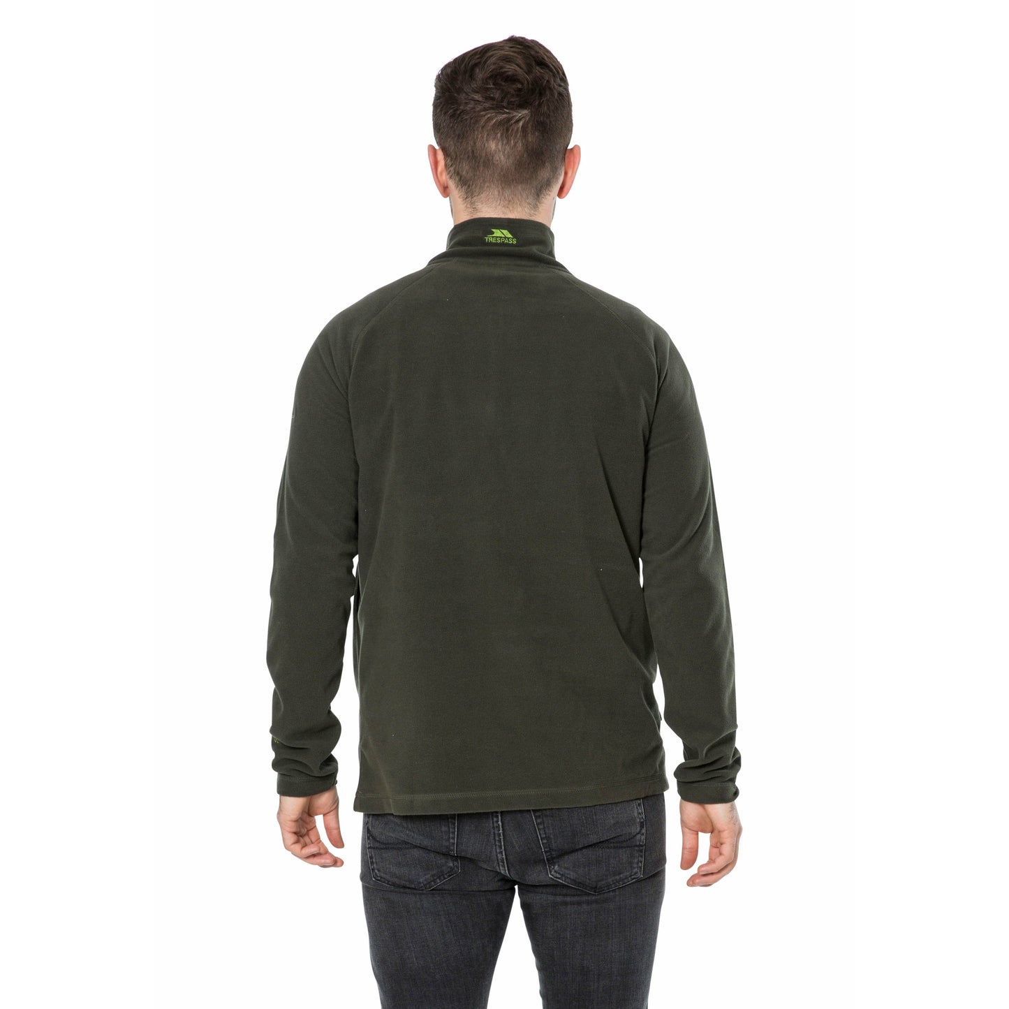 Blackford - Mens Half Zip Microfleece - Olive