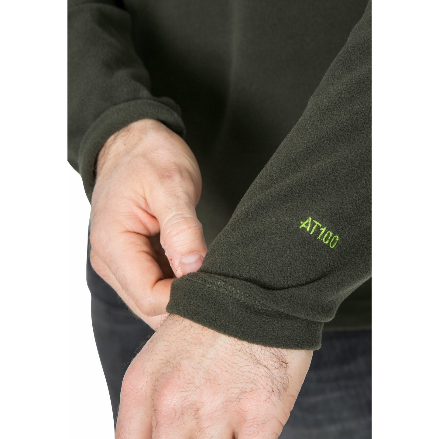 Blackford - Mens Half Zip Microfleece - Olive