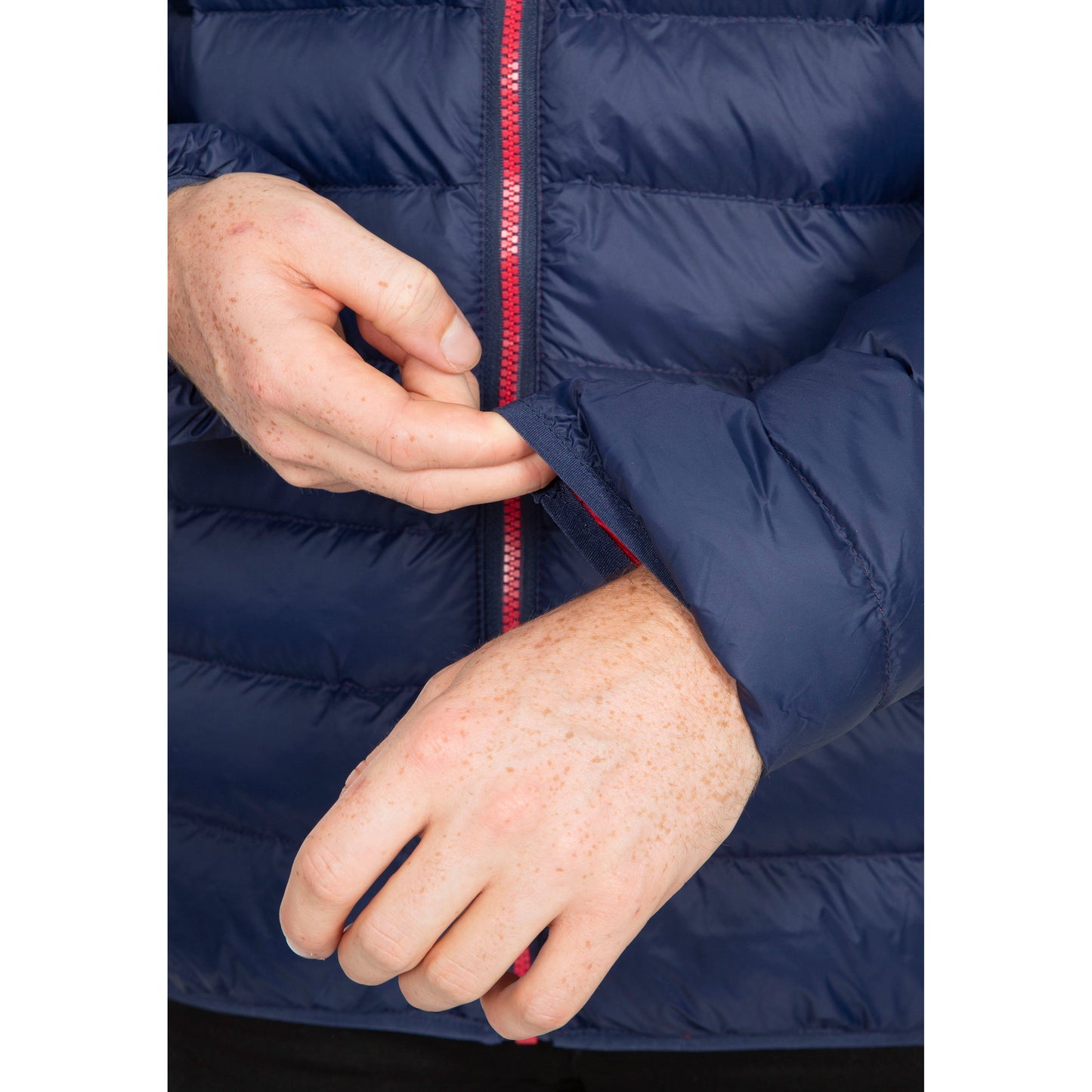 Bosten Men's Padded Casual Jacket in Navy