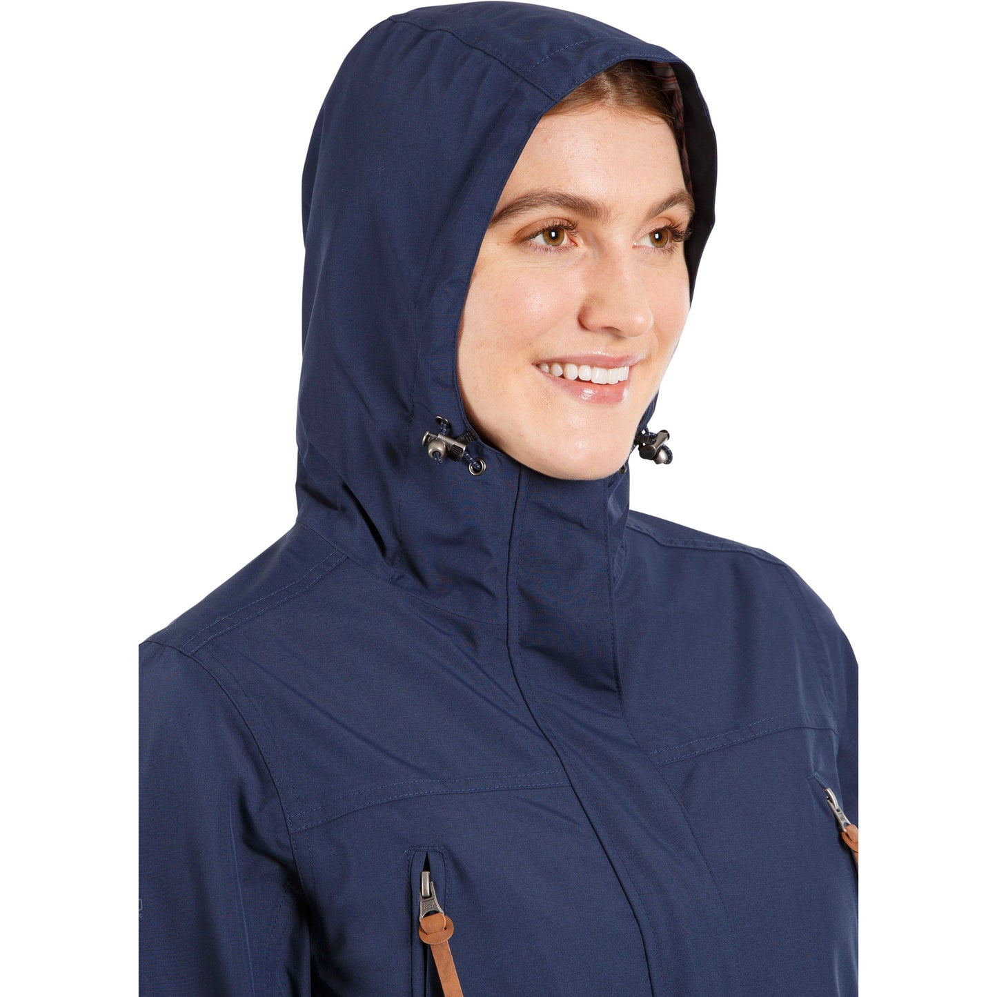 Brampton Women's Unpadded Waterproof Shell Jacket in Navy