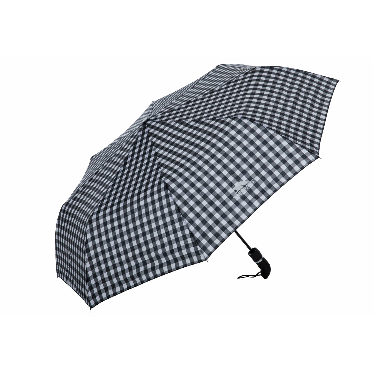 Brolli Compact Umbrella in Black Check