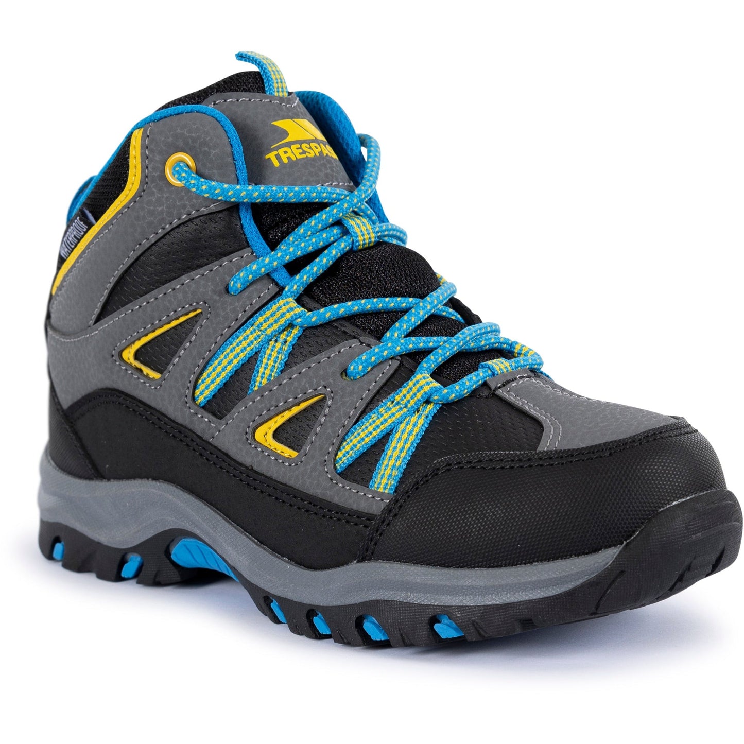 Gillon Youths' Waterproof Walking Boots in Black