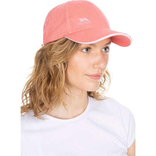 Carrigan Adults Cotton Baseball Cap in Pink