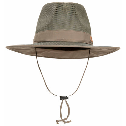 Classified Unisex Panama Mesh Hat - Khaki