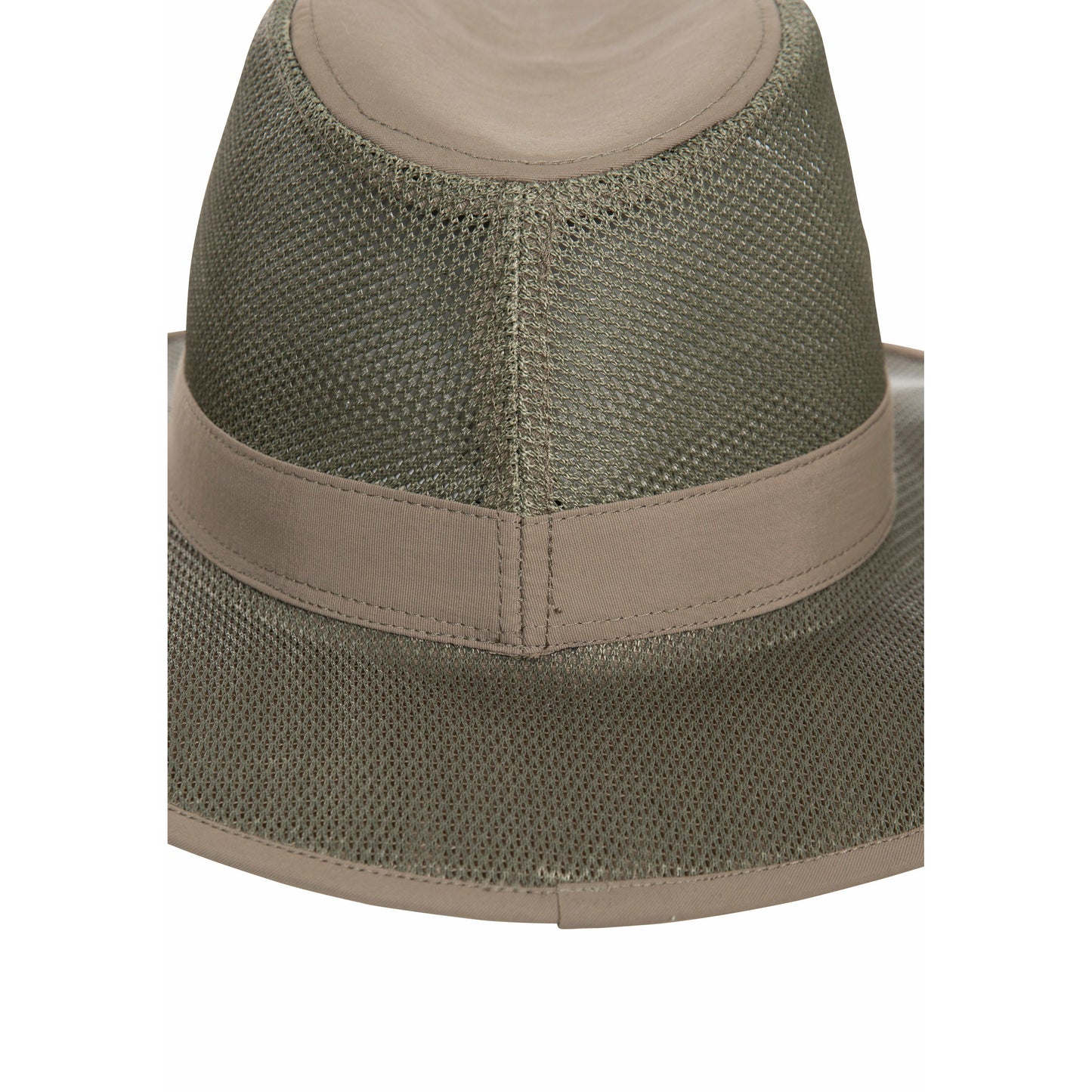 Classified Unisex Panama Mesh Hat in Khaki