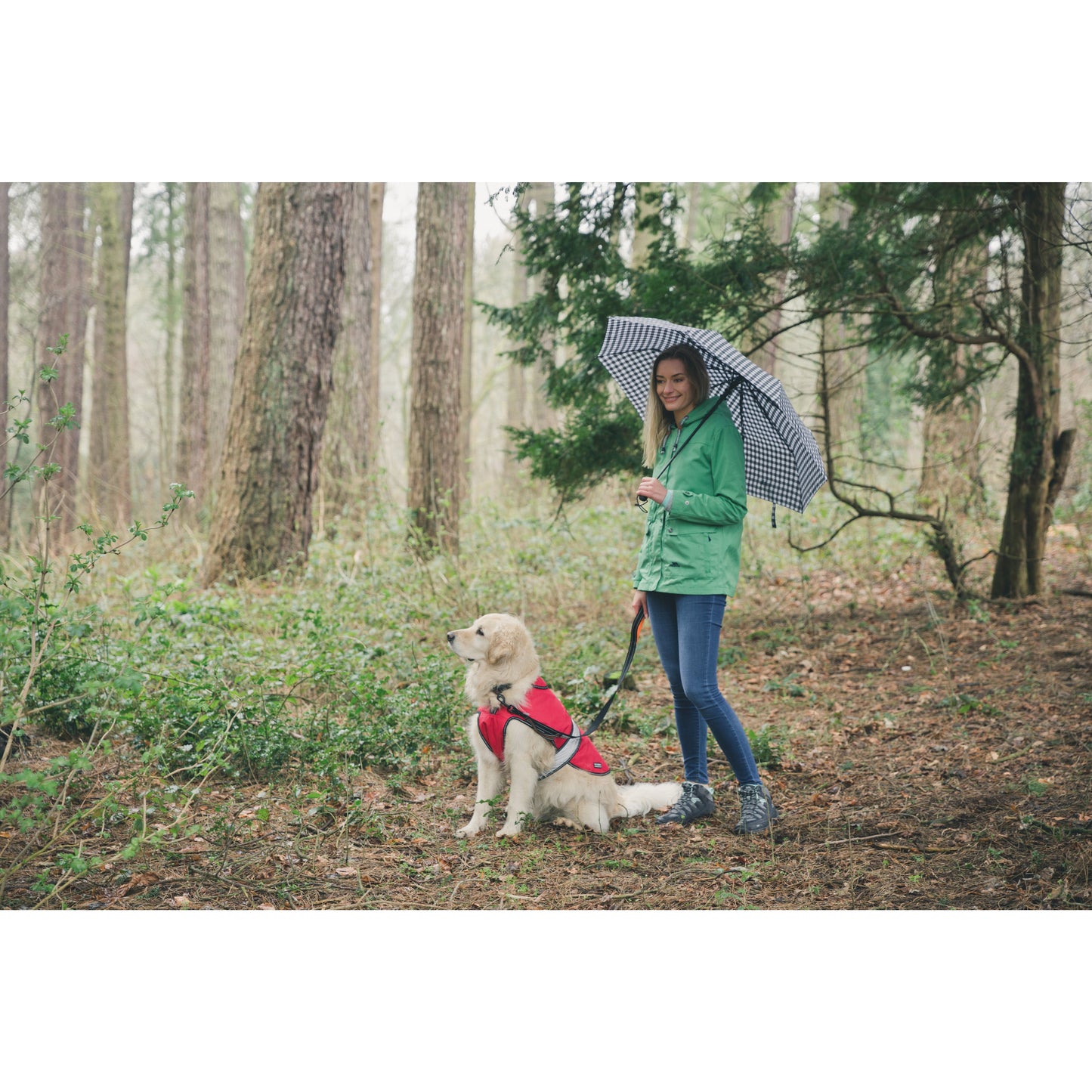 Duke-X 2 In 1 Waterproof Dog Jacket With Inner Fleece