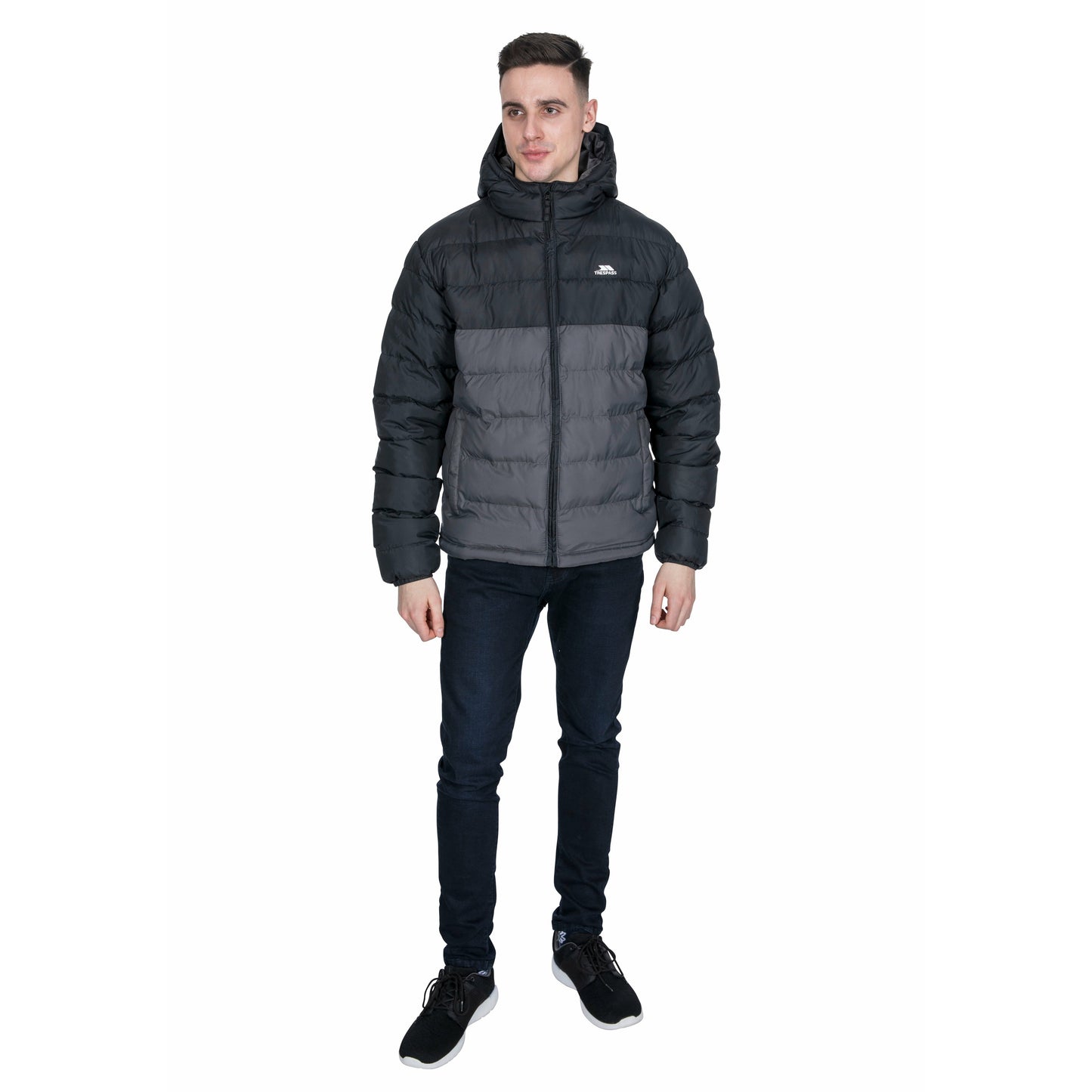 Oskar Men's Padded Jacket in Black