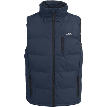 Clasp Mens Padded Gilet - Navy