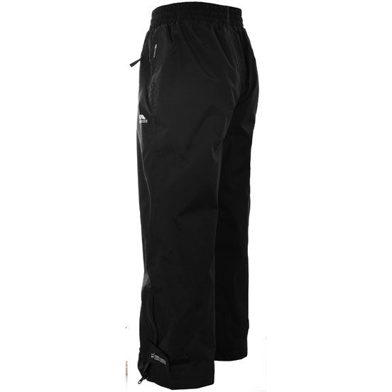 Echo Kids Unisex Lined Waterproof Trousers in Black