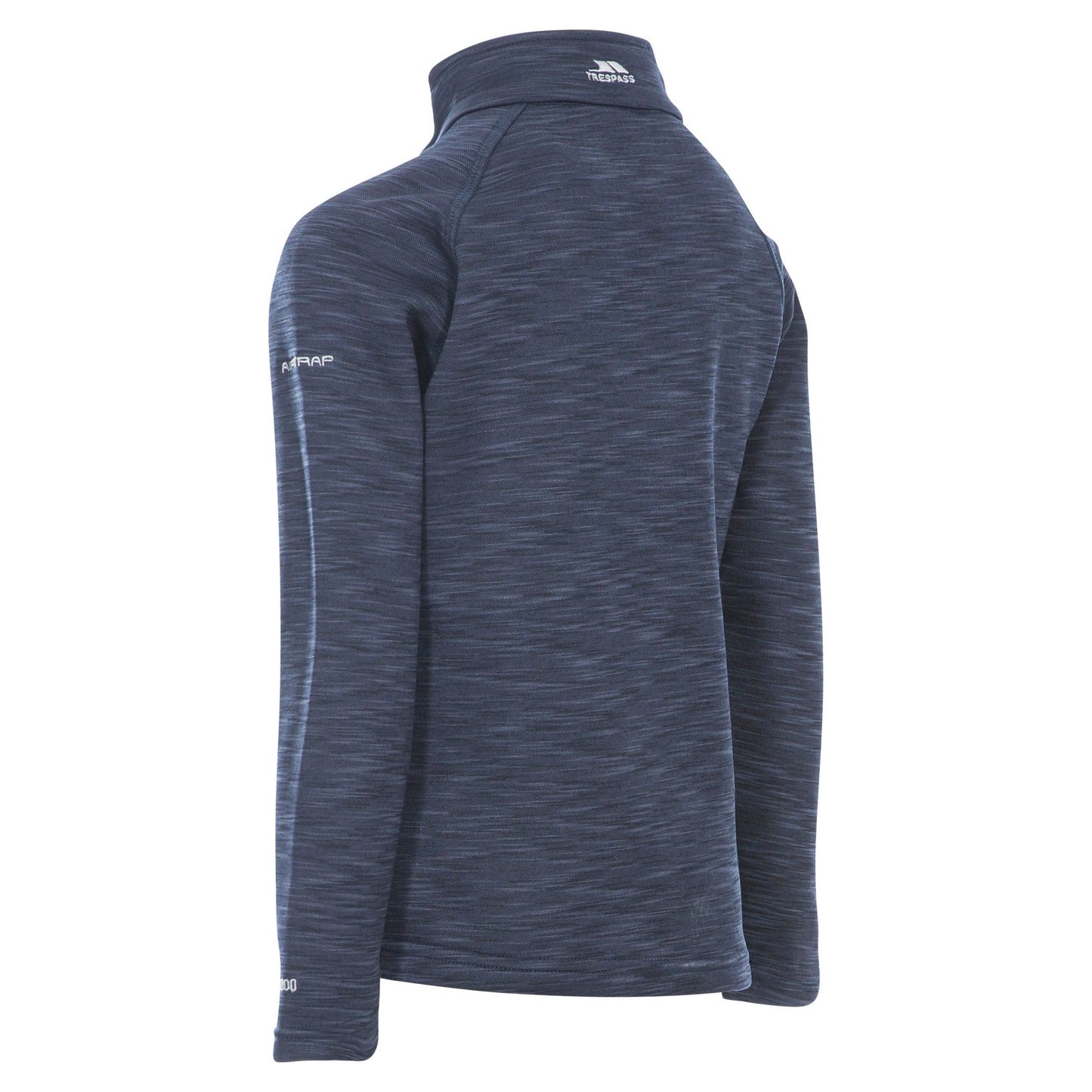 Edvin Boys' Fleece Jumper in Navy Marl