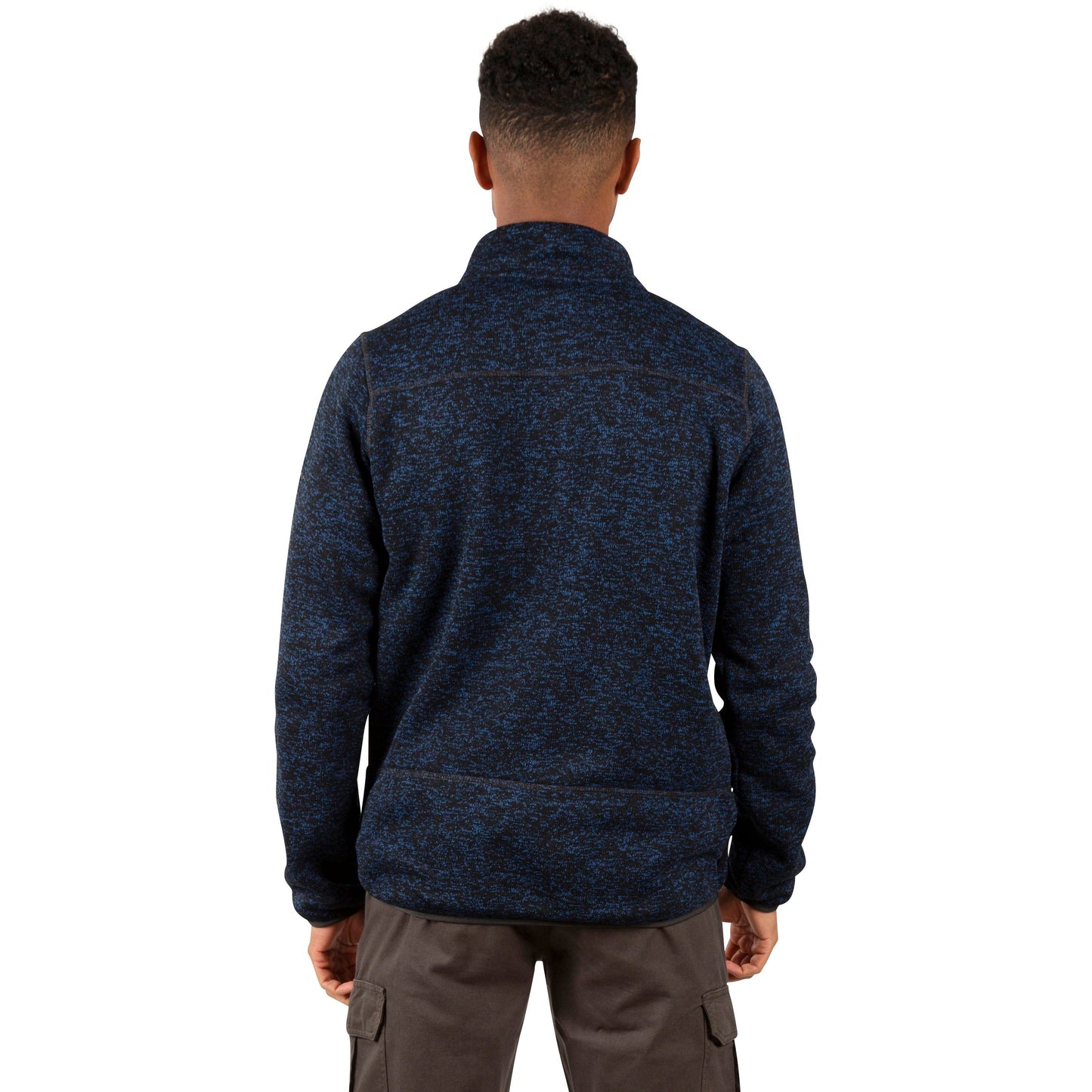 Bingham - Men's Fleece Jacket - Navy Marl