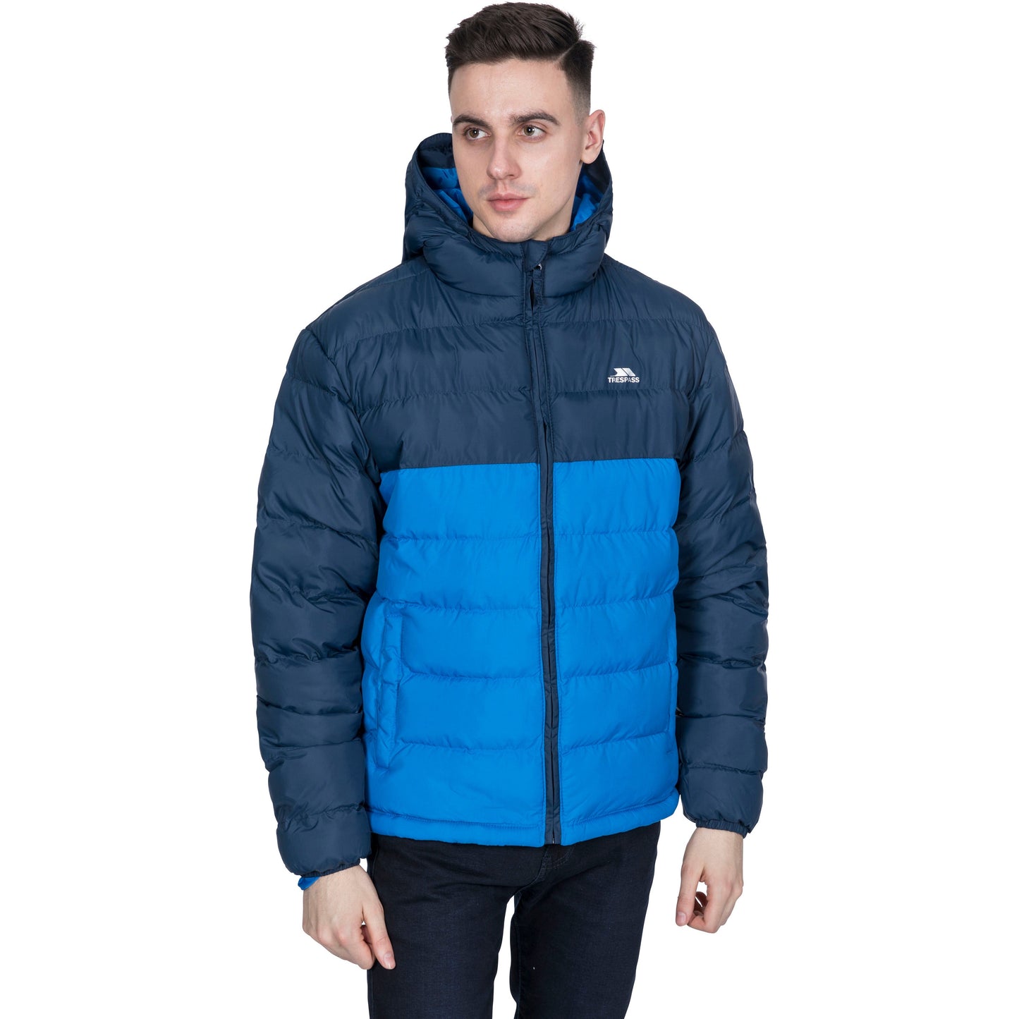 Oskar Men's Padded Jacket in Navy