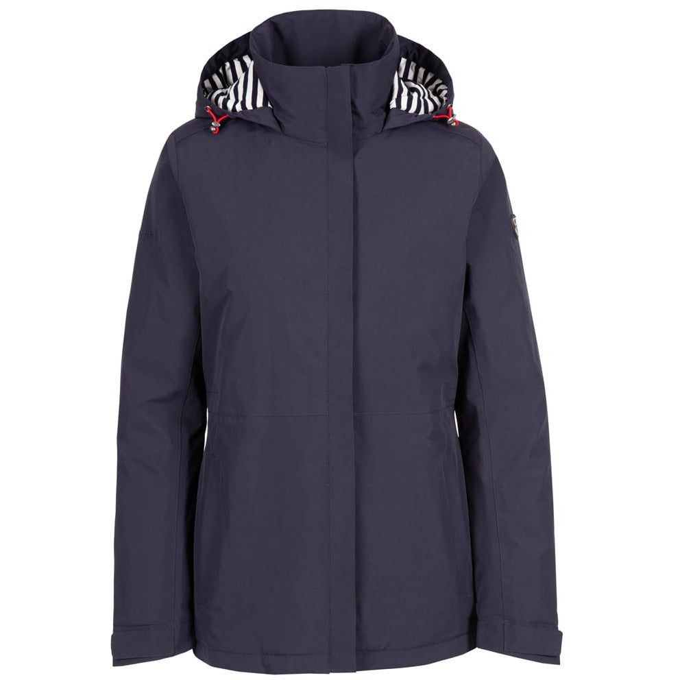 Frosty Women's Padded Waterproof Jacket in Navy