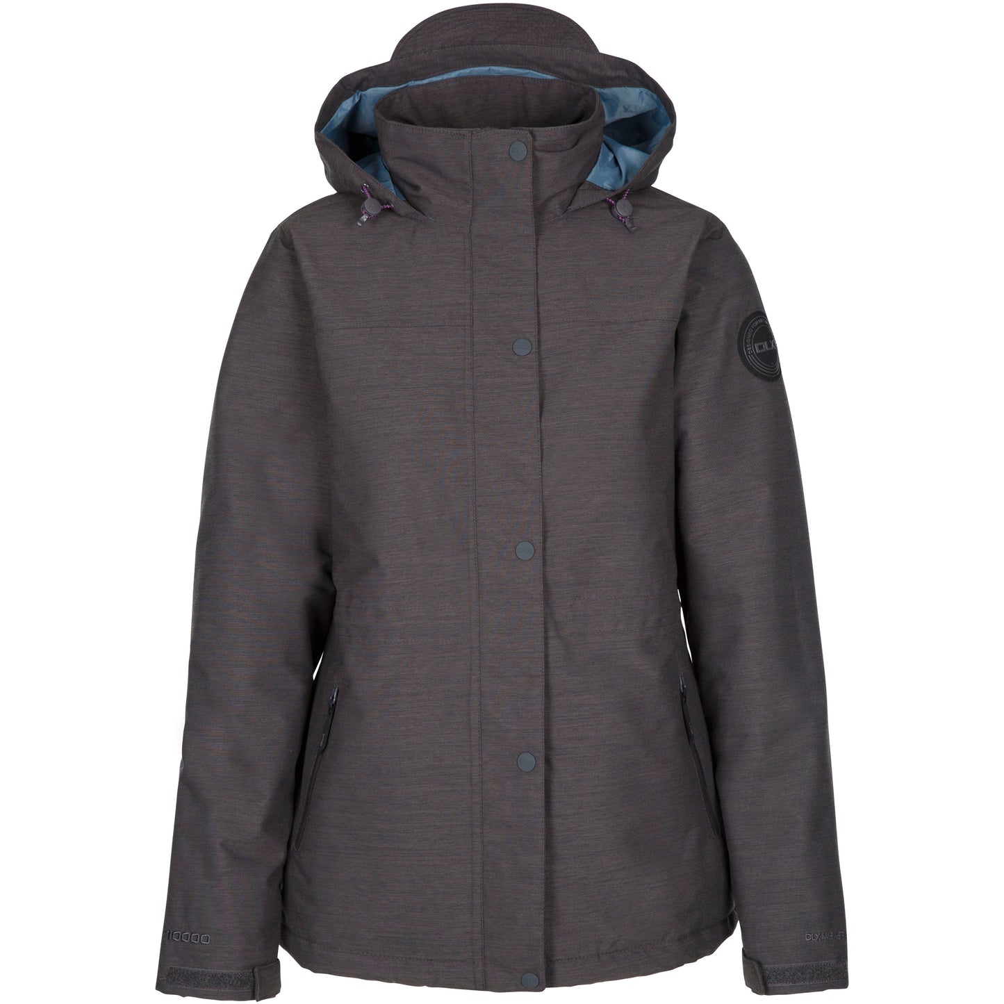 Gloria Women's Padded DLX Jacket in Dark Grey Marl