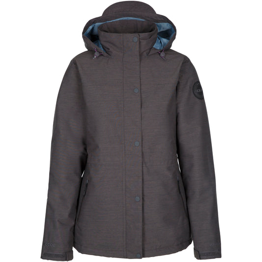 Gloria Women's Padded DLX Jacket in Dark Grey Marl