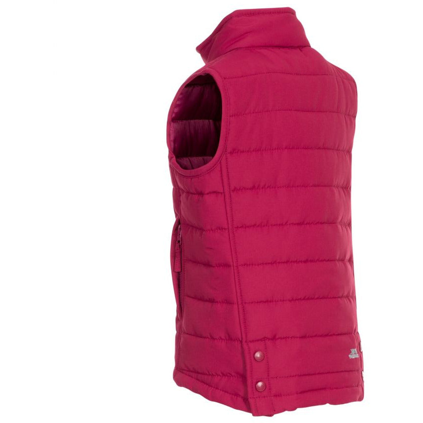Jadda Kids Padded Gilet / Bodywarmer in Berry