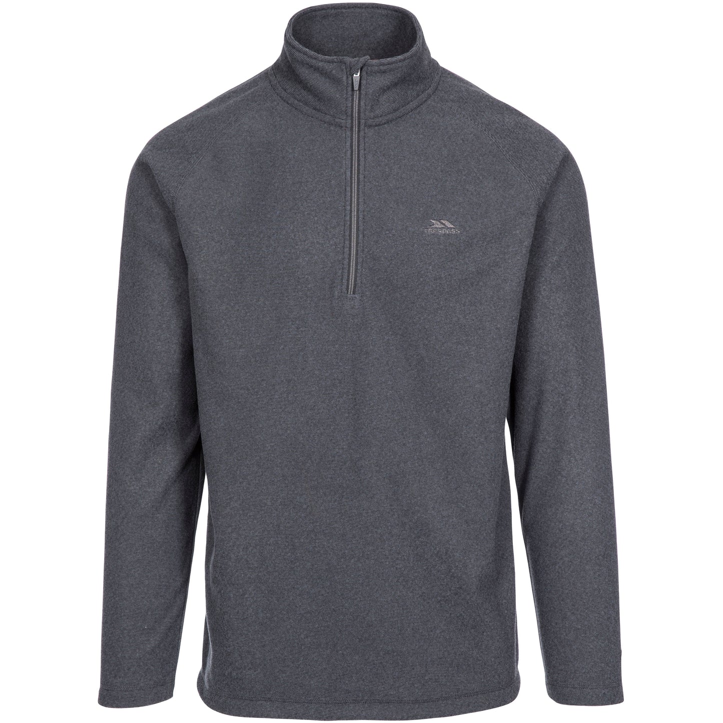 Keynote Mens Half Zip Fleece Jumper in Charcoal
