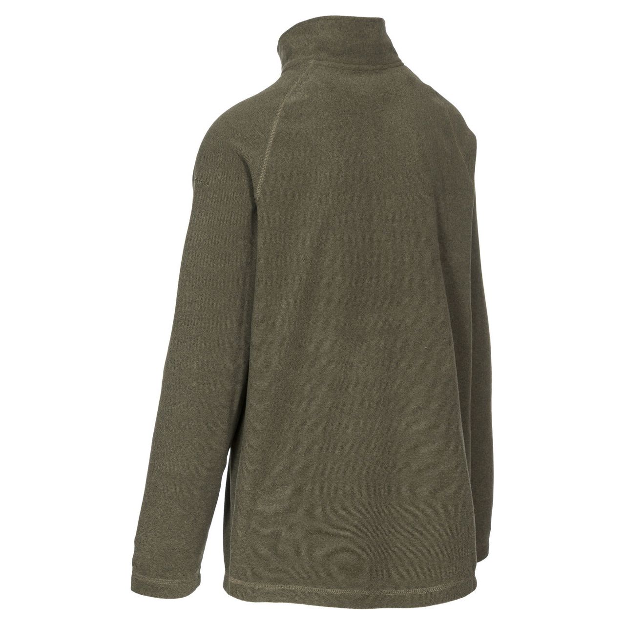 Keynote Mens Half Zip Fleece Top in Moss Green