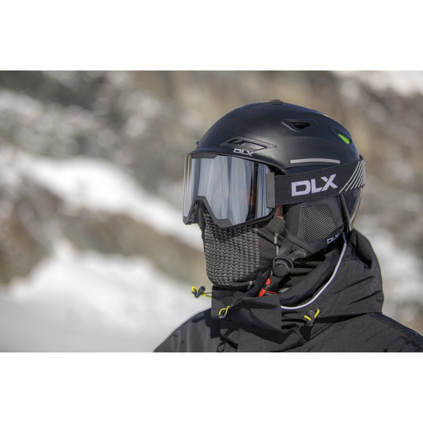 TURPIN DLX Ventilated Neck Warmer in Black
