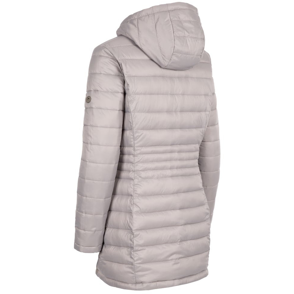 Mavis Women's Reversable Padded Jacket in Navy and Grey