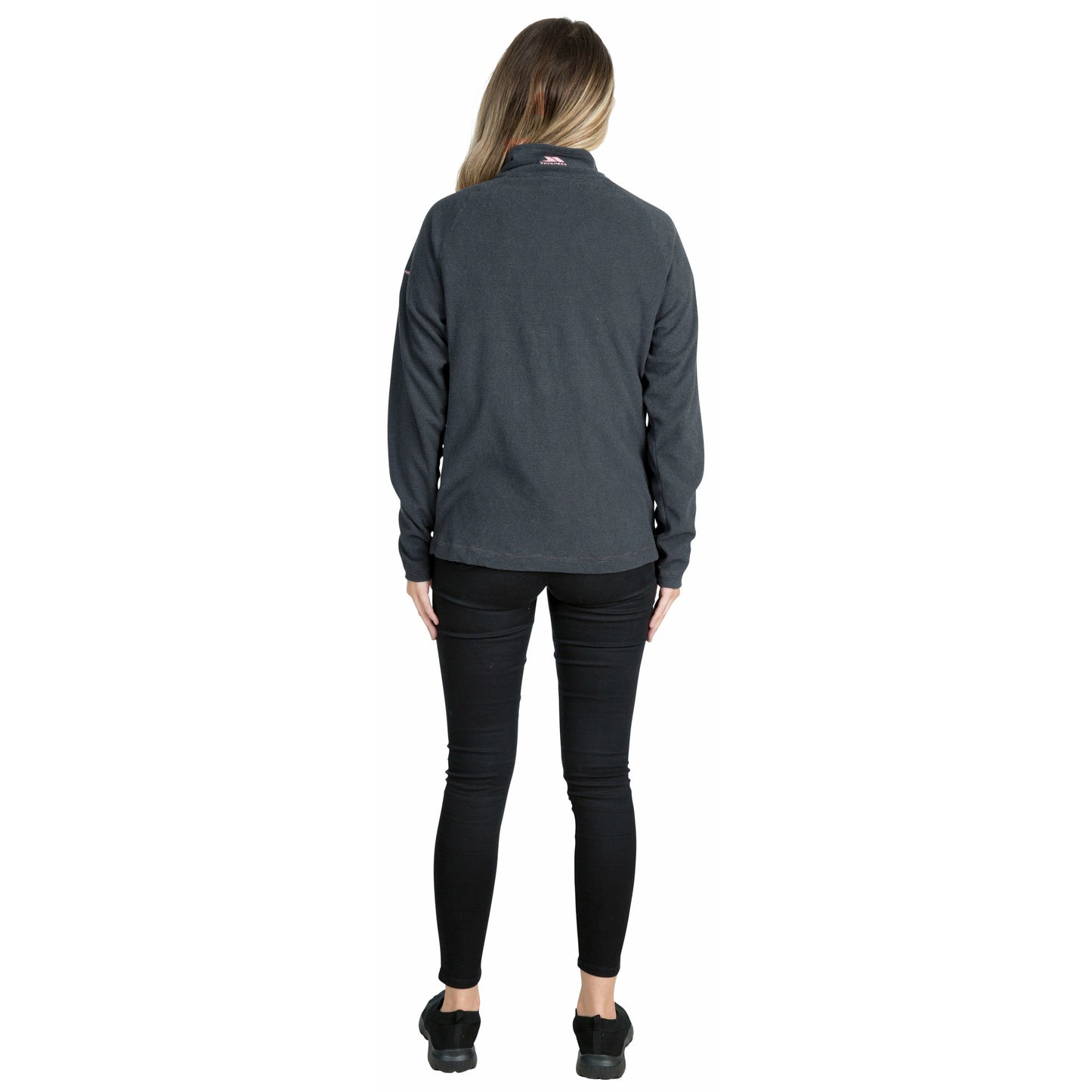 Meadows Womens 1/2 Zip Fleece in Charcoal